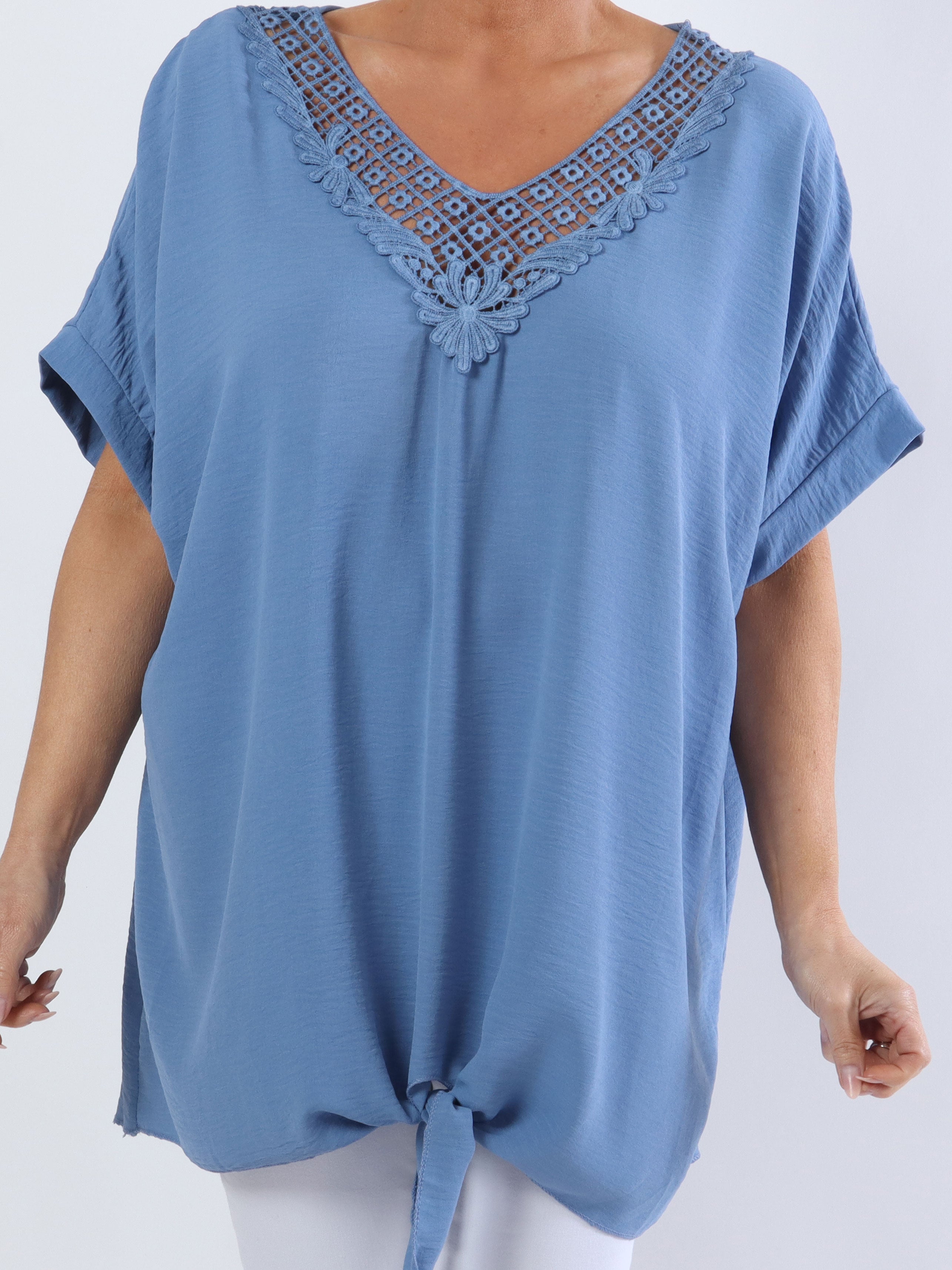 Lilly - Smuk plus size tunika med unik udskæring